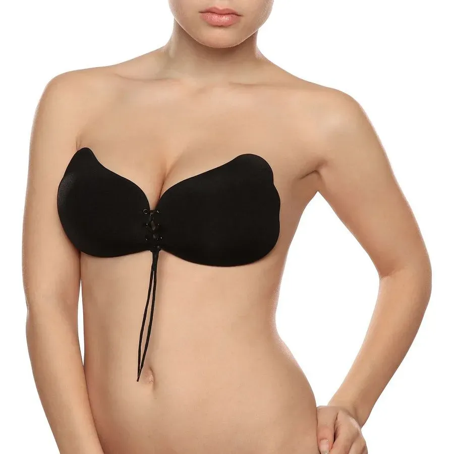 BYE-BRA  Lace-it Verstärkt Push-up Schwarz Cup A