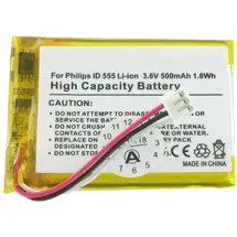 AccuCell Akku passend für den Akku PHILIPS ID 555 Akku SL-422943