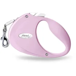 FLEXI Puppy, Automatik-Leine, für Hund, rosa, 2m, Gurtband