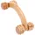 wangenping Massagerolle aus Holz, für, Rücken, Beine, Nacken Und Bauch