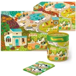 Dodo: Leben auf dem Bauernhof – 50-teiliges Puzzle und Brettspiel