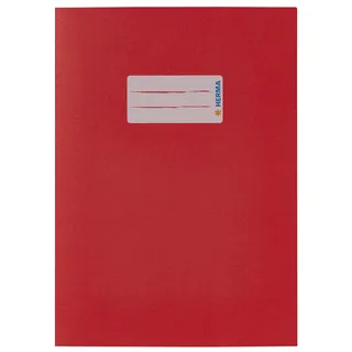 Herma Heftumschlag glatt rot Papier DIN A5