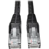 Eaton Power Quality Eaton Tripp Lite Series Cat6 Gigabit Snagless Molded (UTP) Ethernet Kabel (RJ45 Stecker/Stecker), Schwarz, 15 ft. (4.57 m)