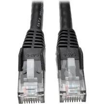 Eaton Power Quality Eaton Tripp Lite Series Cat6 Gigabit Snagless Molded (UTP) Ethernet Kabel (RJ45 Stecker/Stecker), Schwarz, 15 ft. (4.57 m)