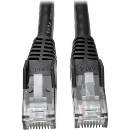 Eaton Power Quality Eaton Tripp Lite Series Cat6 Gigabit Snagless Molded (UTP) Ethernet Kabel (RJ45 Stecker/Stecker), Schwarz, 15 ft. (4.57 m)