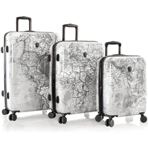 HEYS Black Camo Koffer-Set 3-tlg. grau/schwarz
