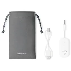 Twelve South AirFly Pro 2 3.5mm Bluetooth Audio Adapter White