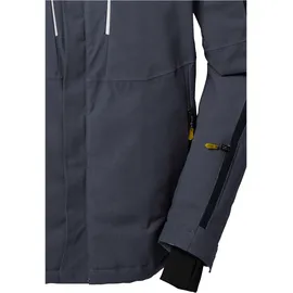 KILLTEC Herren Skijacke/Funktionsjacke mit abzippbarer Kapuze und Schneefang KSW 69 MN SKI JCKT, Dunkel Stahlblau XL,