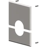 ALTERNATIVE HAUSTECHNIK Abgas Wandblende mit Hinterlüftung DN110 280x340mm