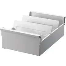 Helit Karteikarten Box „the admin“ A4 Lichtgrau 2 St.