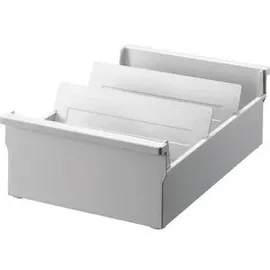 Helit Karteikarten Box „the admin“ A4 Lichtgrau 2 St.
