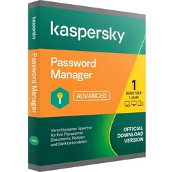 Kaspersky Password Manager 2025 | 1 Gerät / 1 Jahr | Download