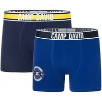 Camp David Boxershorts airplane navy L 2er Pack