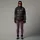 The North Face NF0A89900BI1 Women’s DIABLO DOWN Jacket Jacket Damen, SMOKEY BROWN BLACK heat), Größe L