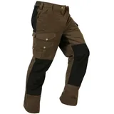 La Chasse La Chasse® leichte Stretch-Funktionshose Kiruna Jagdhose Herren braun/schwarz Jägerhose wasserabweisend Dehnbund von Oefele Jagd / FR 52 (UK 22)