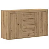 vidaXL Artisan-Eiche Sideboard 120 x 36 x 69 cm Braun Holzwerkstoff