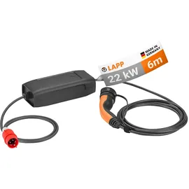 Lapp MOBILITY Mobile Ladestation Basic Typ 2, CEE, bis zu 22 kW, 6 m
