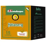 Kaffee PASSALACQUA Habanera -geschmack Ventildeckel Box 15 Kapseln DOLCE GUSTO