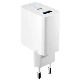 Forever Wandladegerät in Weiß PD, QC, Schnellladegerät 1x USB Typ A, 1x USB Typ C 33W - Gr.: onesize