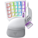 Razer Tartarus Pro Mercury - Gaming Keypad (Gamepad mit analog-optischen Tasten, 32 programmierbare Tasten, anpassbarer Auslösepunkt, Profile, Handballenauflage, RGB Chroma Beleuchtung) Weiß