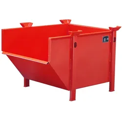 BAUER Südlohn Materialbehälter BBM 500, Feuerrot