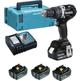 Makita DHP484T4JB inkl. 4 x 5,0 Ah + Ladegerät +  Makpac