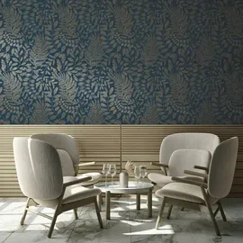 A.S. Création Vliestapete BxL: 53 x 10,05 cm, Türkis – tuerkis