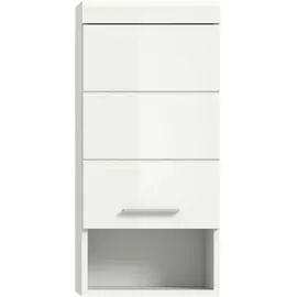 xonox.home Hängeschrank Scout weiß Hochglanz ca. 37x79x24 cm
