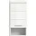 xonox.home Hängeschrank Scout weiß Hochglanz ca. 37x79x24 cm