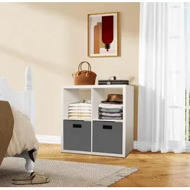 OTTO home Aktenregal 76 x 76 x 37 cm Weiß
