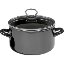 Krüger Brillant Topf-Set 4-tlg. Bratentopf + Kochtopf