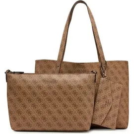 GUESS Brenton Tote latte Logo -