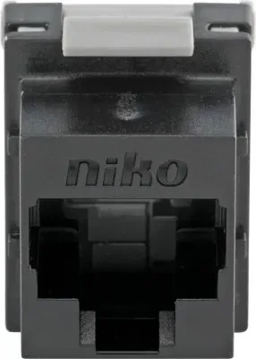 Niko Züblin 650-45071 Ungeschützter RJ45 Stecker UTP Kat. 6A für Bandbreiten bis 500MHz 65045071