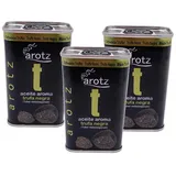 Trüffelöl aus Spanien - Extra natives Olivenöl mit schwarzem Trüffel - 3x200 ml