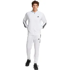 adidas Club Tennis 3-Streifen Knitted Trainingsjacke Herren Jacke, weiß - white
