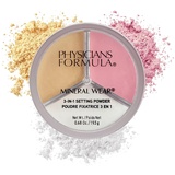 Physicians Formula Mineral Wear 3-in-1 Setting Powder Puder SET/ BRIGHT/ BAKE 19.5 g Hellbraun
