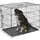 Kerbl Tiertransportbox 76 x 54 x 64 cm Schwarz