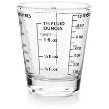Ibili Mini Messbecher, transparent, 30 x 5 x 6 cm