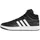 adidas Hoops 3.0 Mid Core Black / Cloud White / Grey Six 44