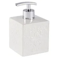 Wenko Seifenspender, Cordoba 22650100, stehend, Keramik, weiß, 500ml