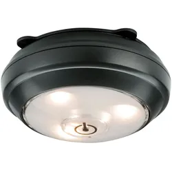Paulmann LED Schrankleuchte Batterie ButtonLED inkl. Schalter   88mm 70lm  3000K dimmbar Anthrazit 70639