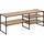 Actona Seaford Lowboard 120x46x33 cm Schwarz/Wildeiche Holzwerkstoff
