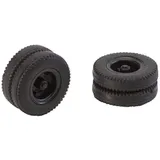 faller® Faller 2 Kompletträder (Zwillingsbereifung) Reifen und Oldtimer-LKW