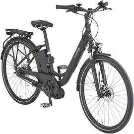 Prophete »City«, 7 Gang, Shimano, Mittelmotor 250 W, Pedelec, Elektrofahrrad für Damen u. Herren schwarz