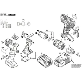 Bosch GSR 18-2 LI Ersatzteil 18,0 V