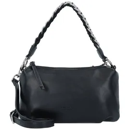 Seidenfelt Manufaktur Aminne Schultertasche Polyurethan Black/Silver