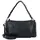 Seidenfelt Manufaktur Aminne Schultertasche Polyurethan Black/Silver