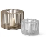philippi Windlicht Oslo Glas Braun