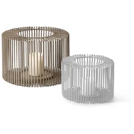philippi Windlicht Oslo Glas Braun