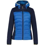 ICEPEAK Damen wattierte Softshell-Outdoor-Jacke blau 42